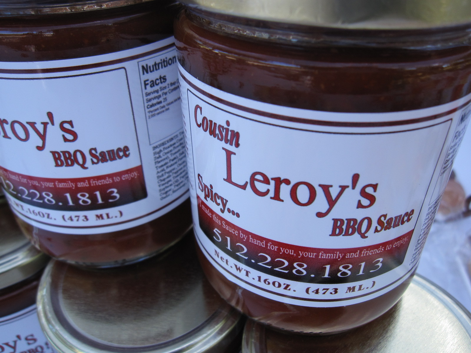 An Austin Homestead Giveaway Time! Cousin Leroy's BBQ Sauces!