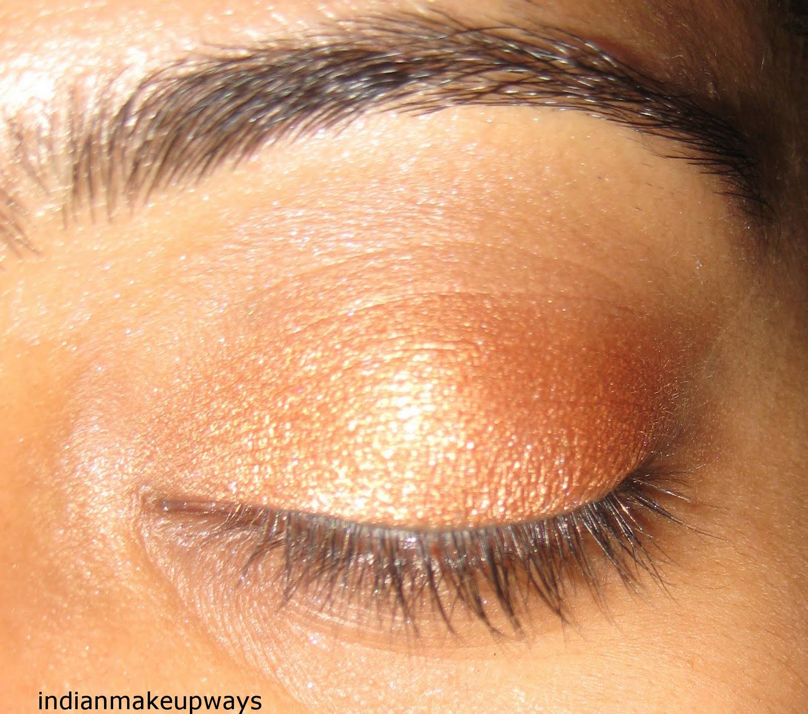 FOTD! BROWNS & GOLD indianmakeupways