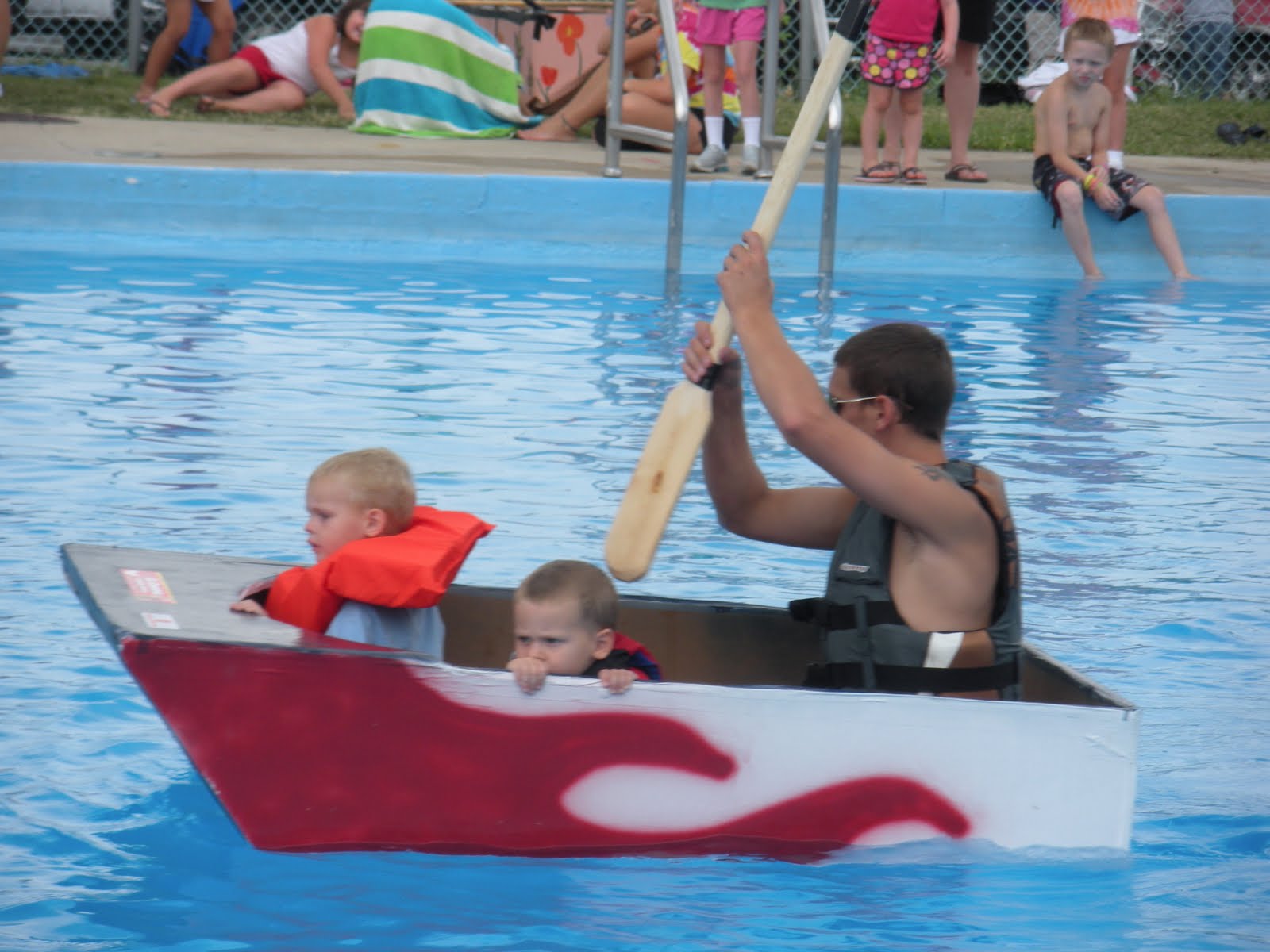 Sara's New Life Cardboard Boat Races