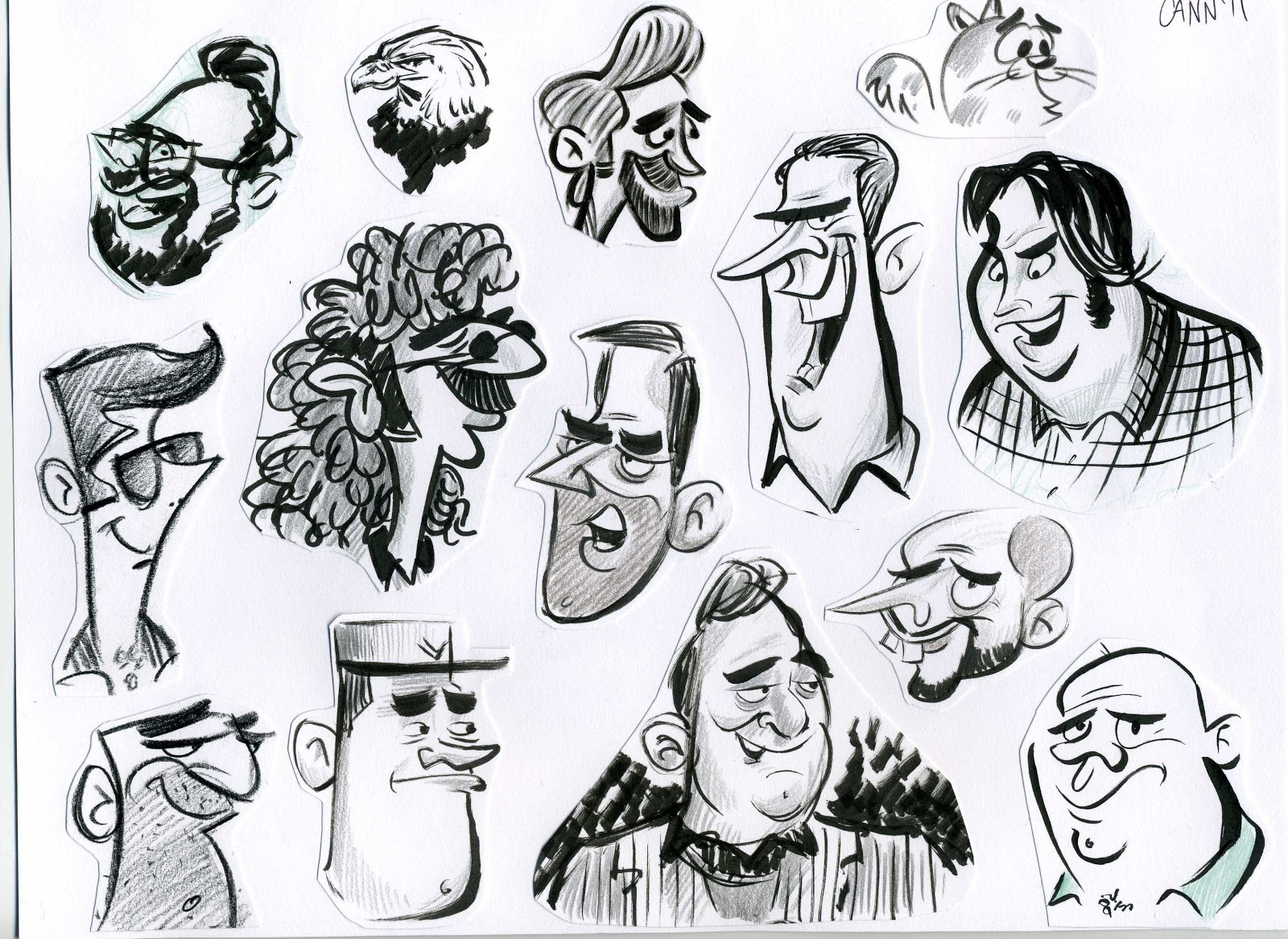 CANN'S CARTOONS! A Few More From the Sketchbook...