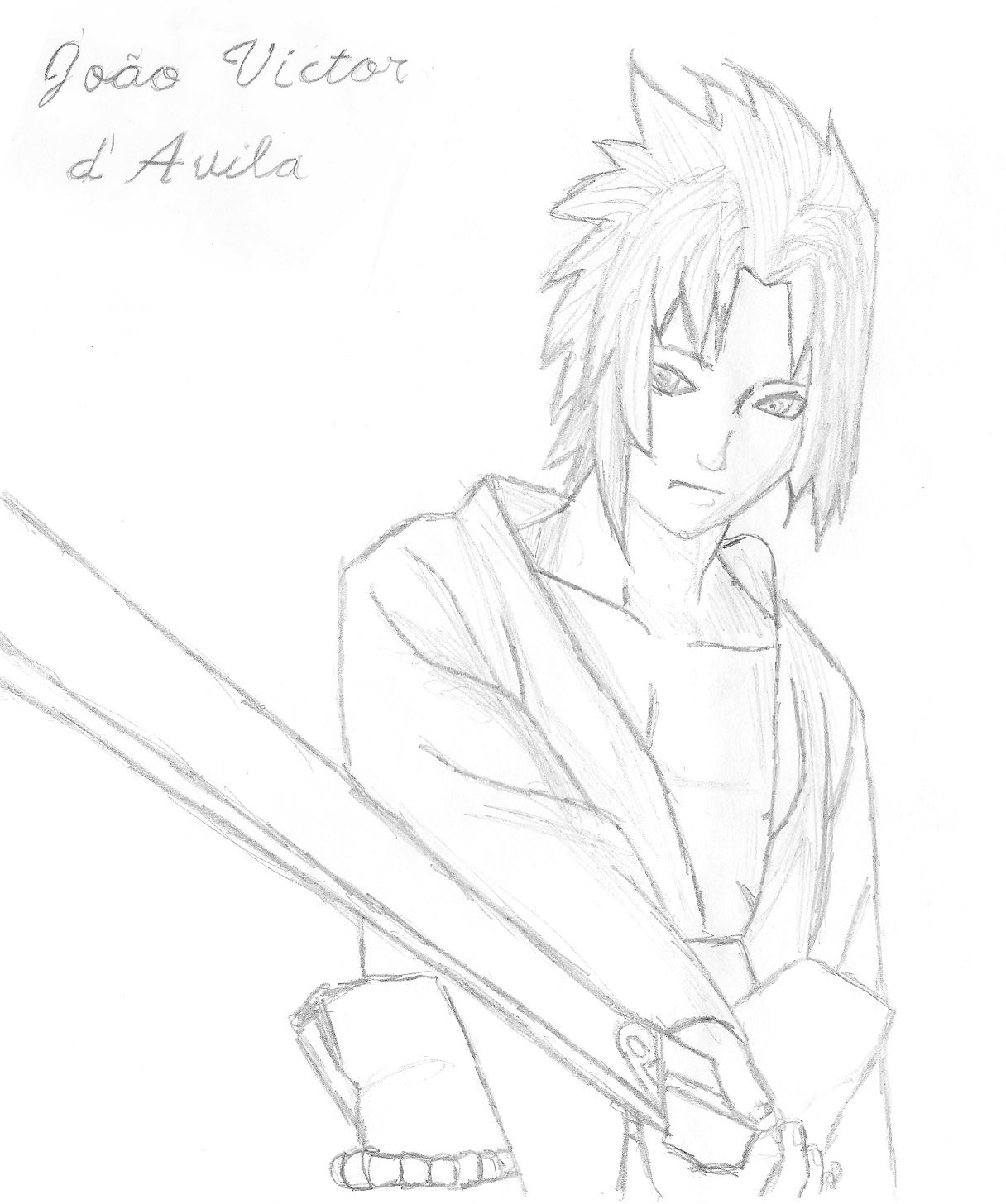Sasuke Curse Mark 2 Coloring Pages Coloring Pages