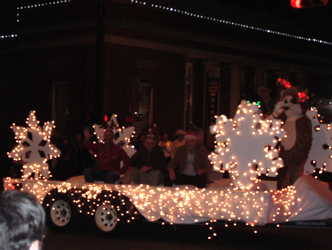 The Brenham House Celebrating Christmas in Downtown Brenham
