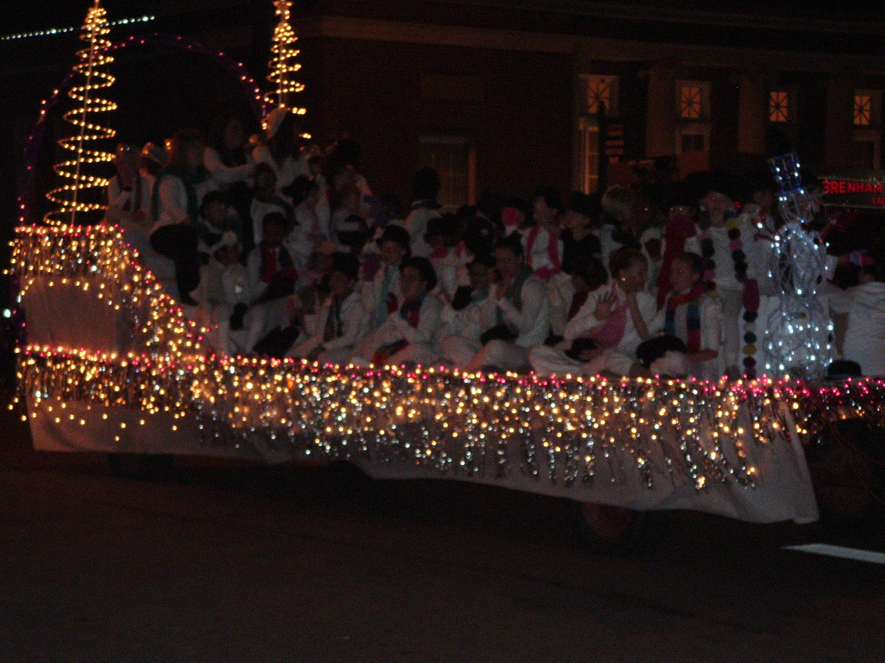 The Brenham House Celebrating Christmas in Downtown Brenham