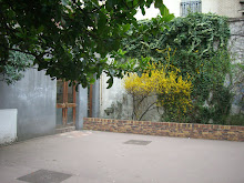 Vue depuis la salle d'arts plastiques