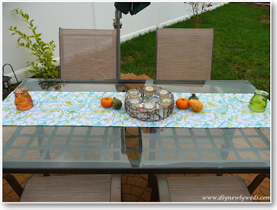 Patio Table on Outdoor Patio Table Place Setting