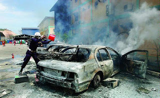 Foto Tragedi Kerusuhan di Batam | Hari ini Berita Lampung