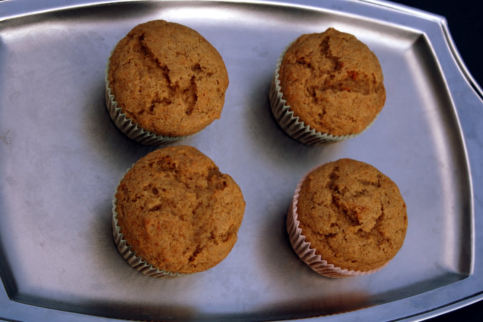 Versatile Vegetarian Kitchen Honey Applesauce Muffins