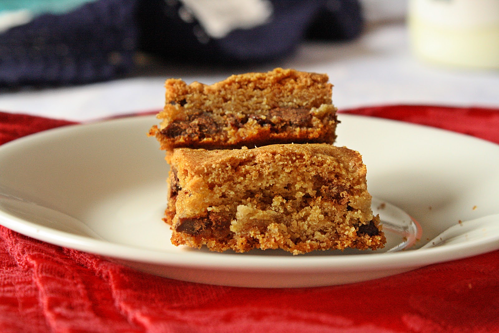 Versatile Vegetarian Kitchen Peanut Butter Blondies
