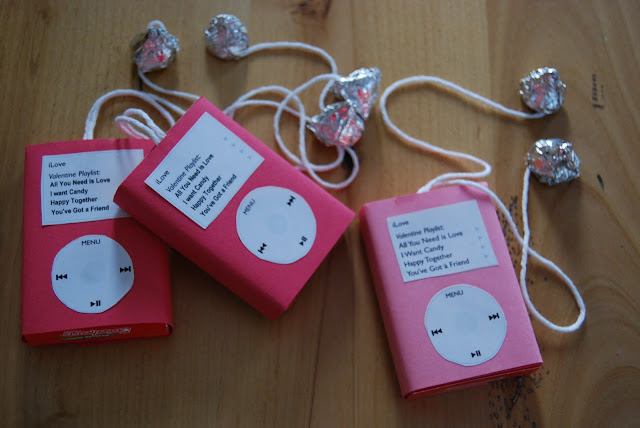DIY Valentine iPod - Home By Heidi