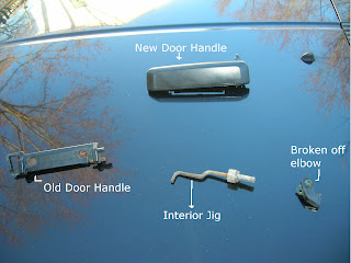 95 Nissan pathfinder door handle