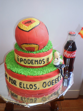 tarta de la selección española
