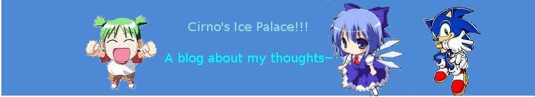 Cirno's Ice Palace!!!
