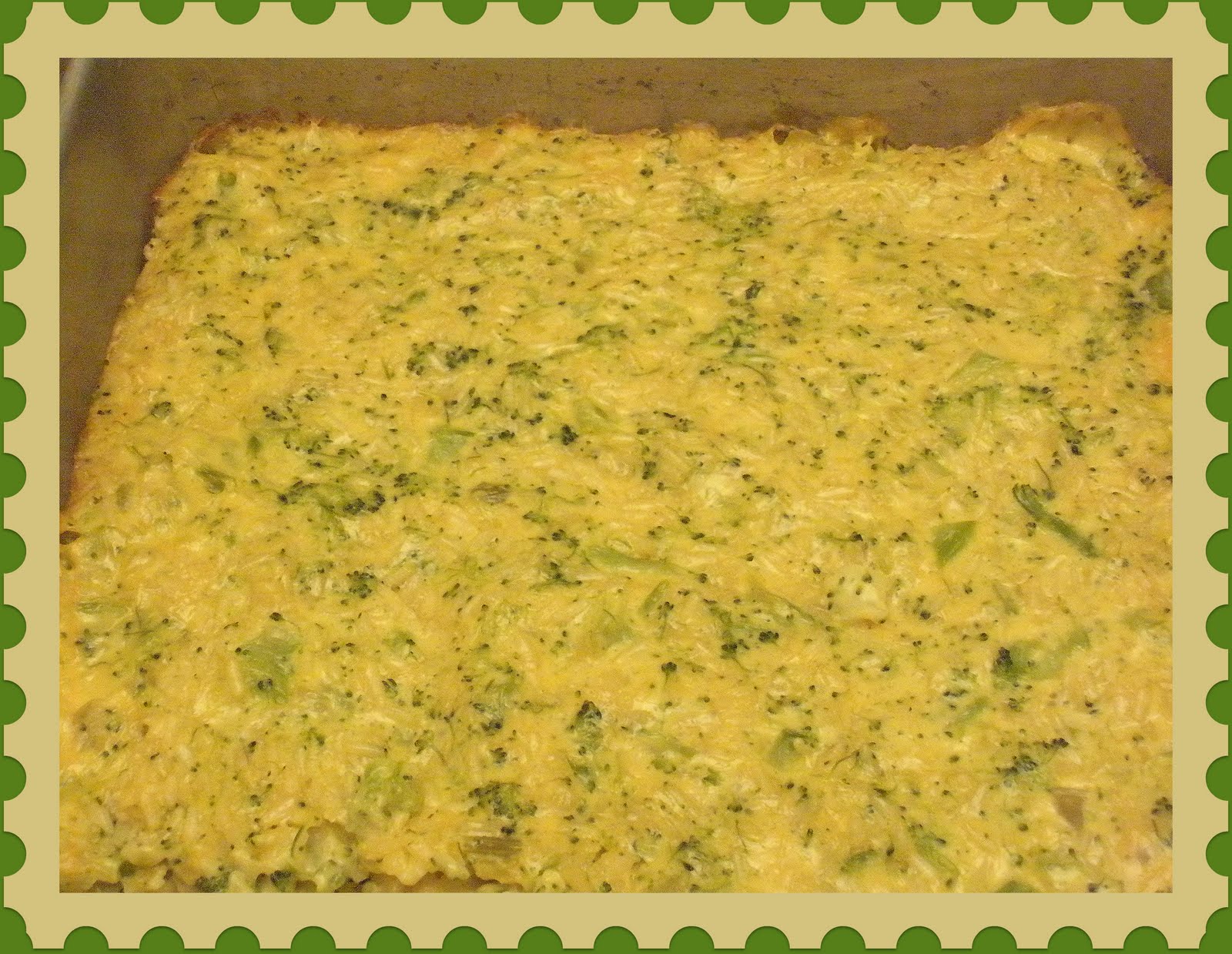 Angie's Home Cooking Broccoli Casserole