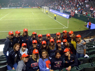 WE ARE WARRIOR SOCCER: Warriors Attend Chivas Game