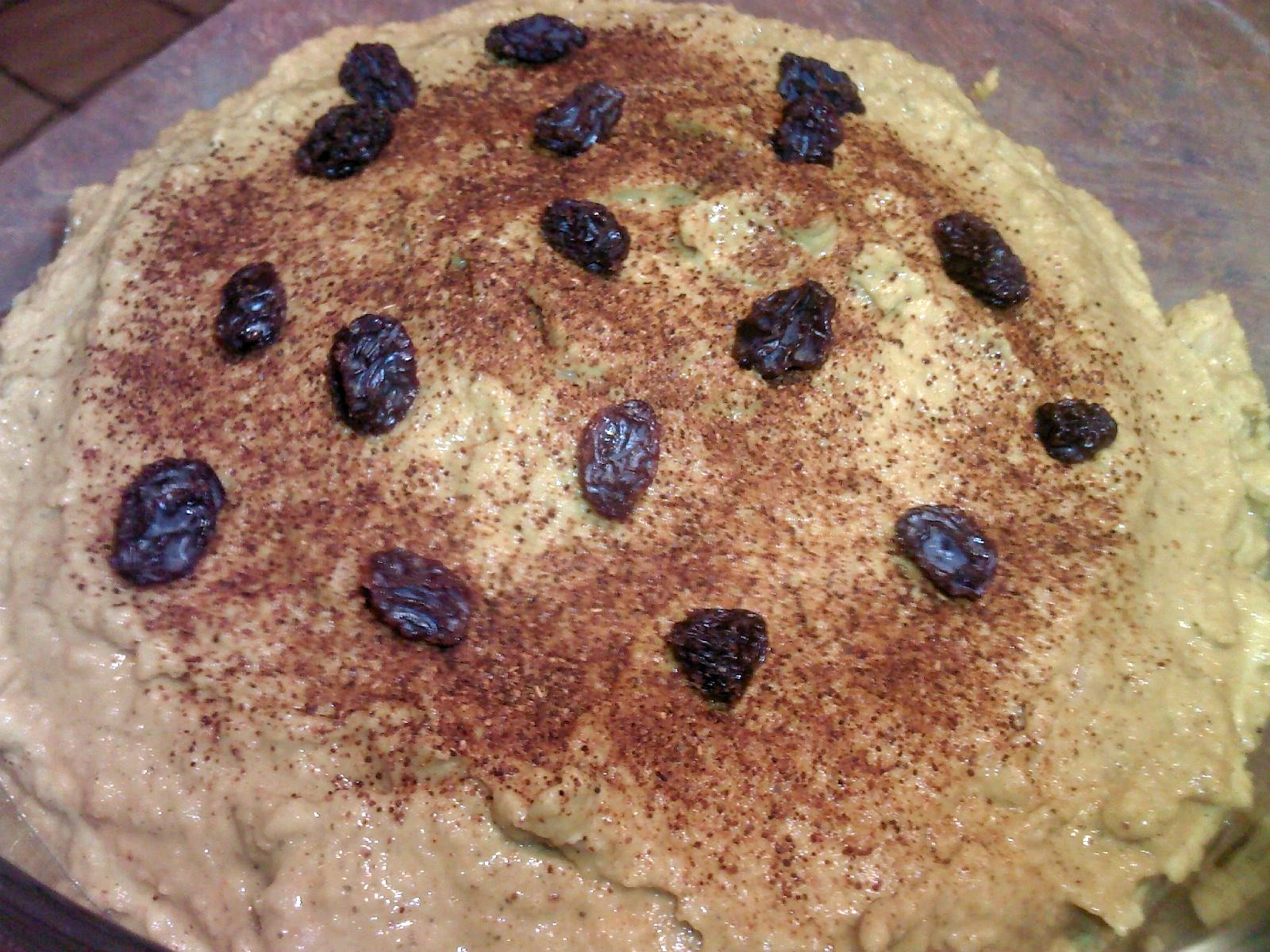 A (soy) Bean Fiery and Sweet Indian Hummus