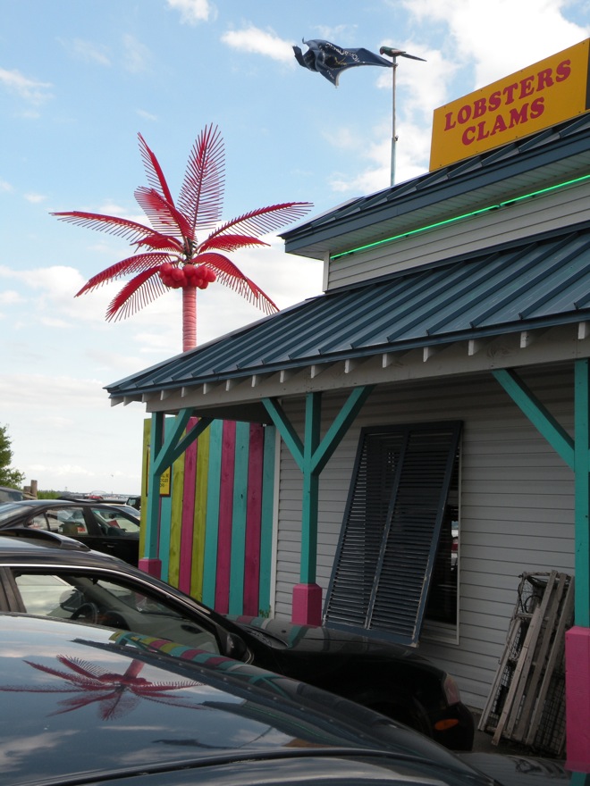 SUSIE KELLY FLATAU River Grill on a Sunny Sunday Afternoon