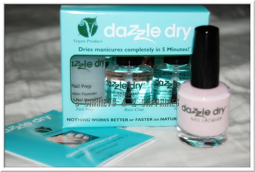 3 & 2 Sapphires Review "Dazzle Dry" Quick Drying Vegan Nail