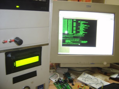 Ashish's Programming Journal: Adding a small HD44780 LCD display to my PC