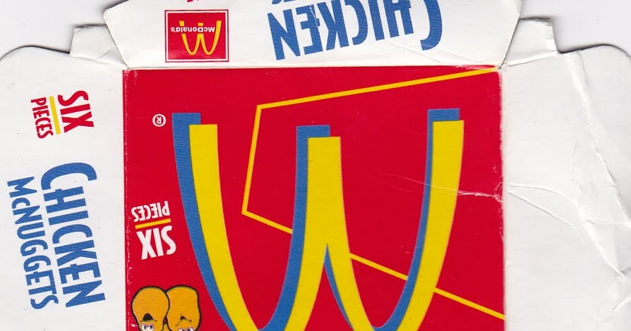 AliyaCrafts: Mcdonalds Nuggets Box Version 2