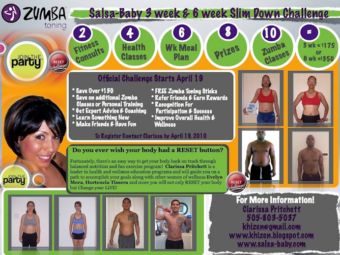 Salsa Baby Summer Slim Down Challenge