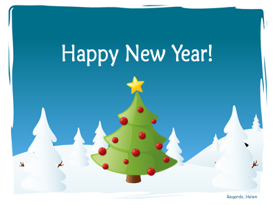 New Year Cards: Email New Year Cards, Email New Year Wishes