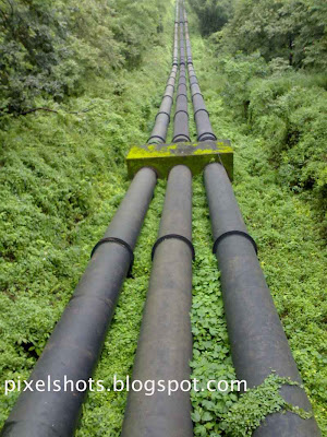 pen-stock-pipes,kerala-dam-penstock-photographs,three-penstock-pipes-of-sholayar-dam-kerala,sholayar-hydro-electric-river-project-kerala