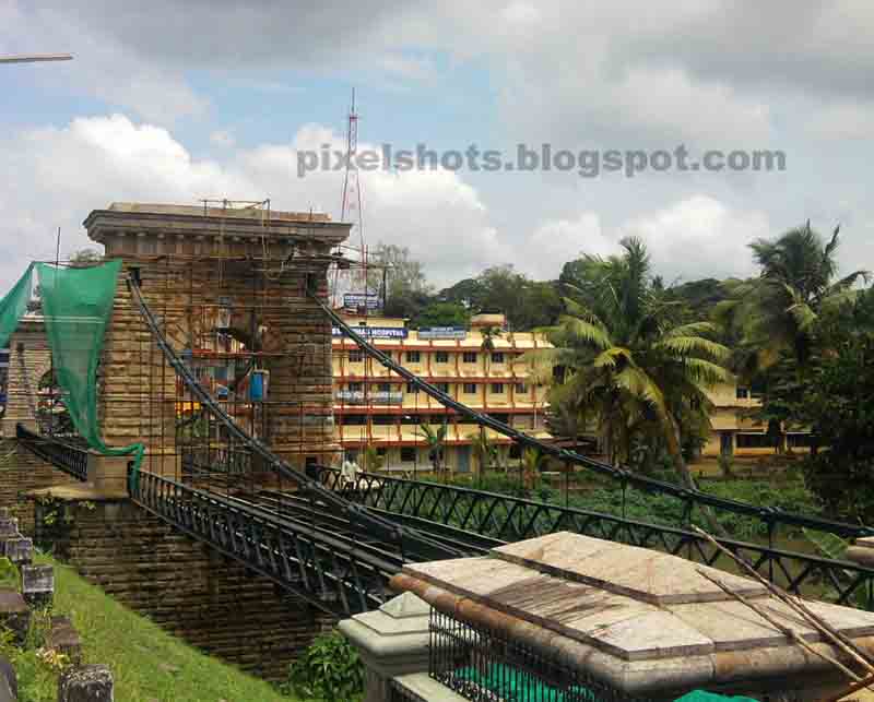 Suspension Bridge/Hanging BridgePunalurKerala Indian Historical