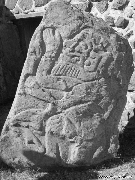 NO CAUCASIANS IN ANCIENT SOUTH/CENTRAL AMERICA? HOW ABOUT A BEARDED GOD CARVED IN STONE?