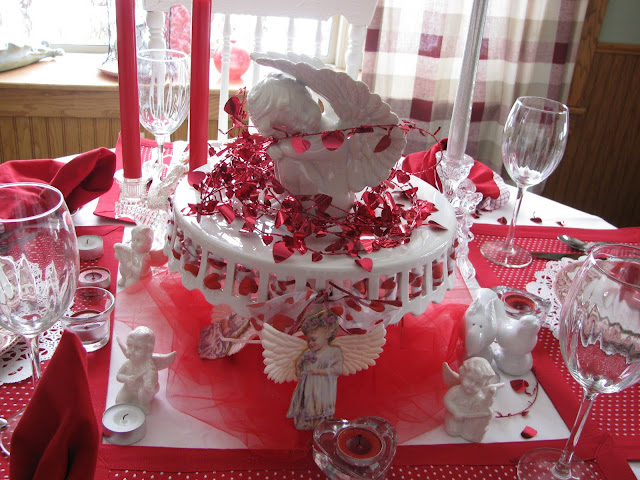 Applestone Cottage: Valentine Table for Four.