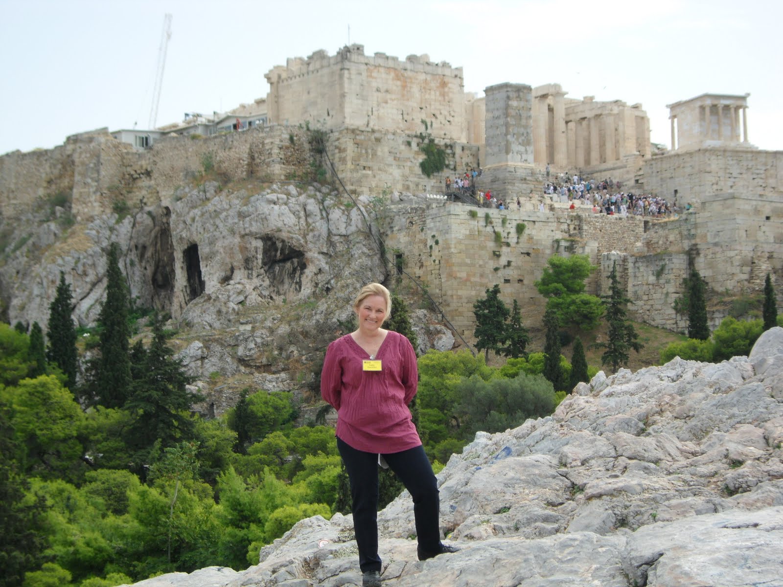 I Love To Tell The Story Day Five Mars Hill and the Parthenon