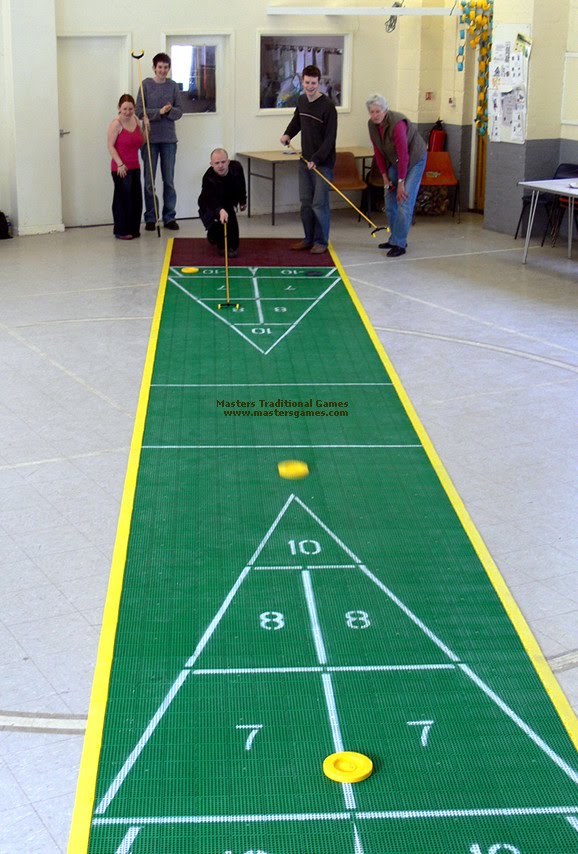 La petite vie de Benoît... Shuffleboard jeu de palets