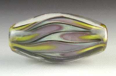 Purple and Sage Green Stretch Bead