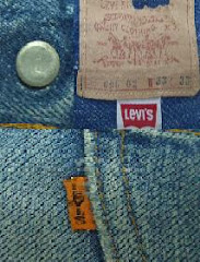 Levis vintage model 606 Big E made in usa