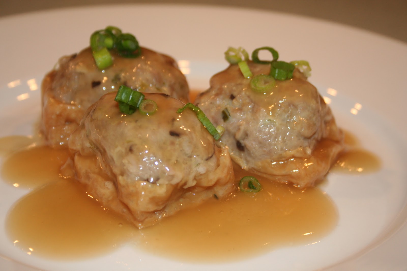 COOK WITH SUSAN Stuffed Tofu with Pork Hash