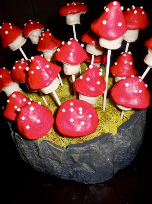 Mushroom Cake Pops Tutorial Mushroom Cake Pops Tutorial