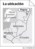 ubicacion del canton el "GUABO"