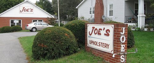 Joe's Upholstery Shop in Frederick Md