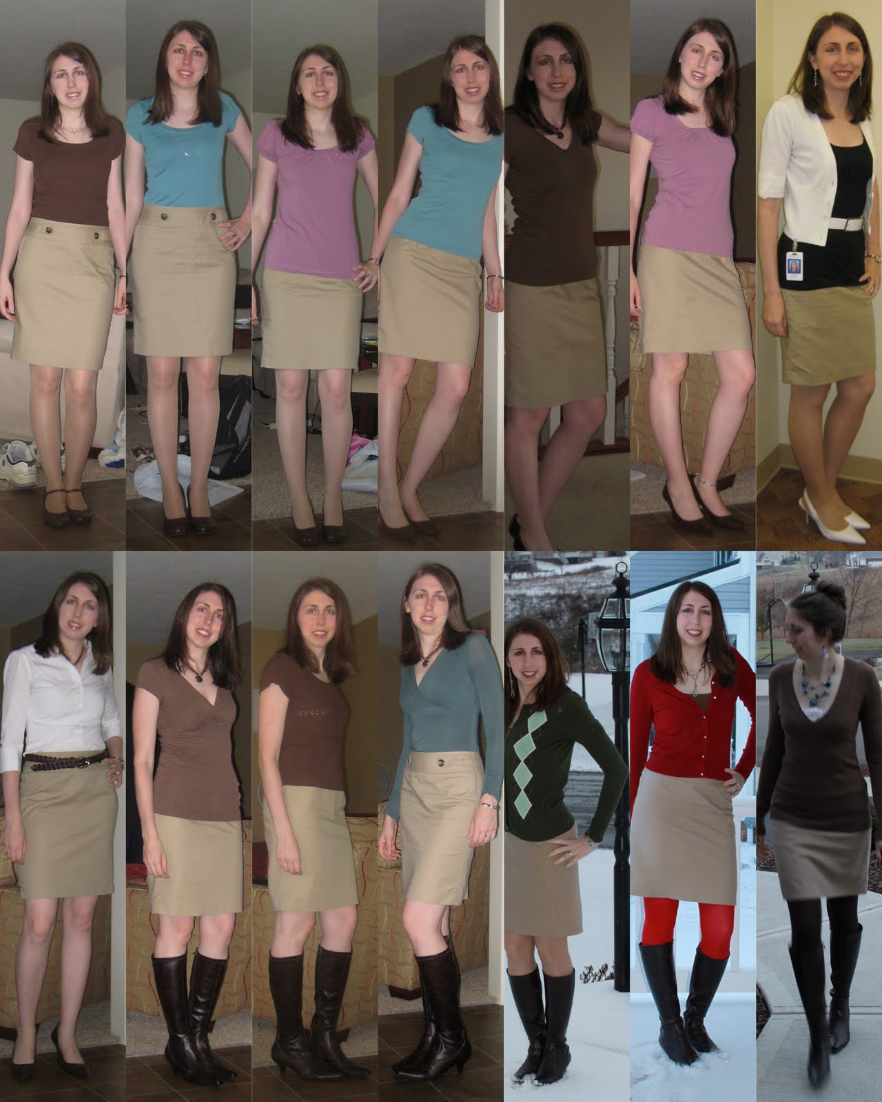 Scrap and Run How I have worn it Khaki Skirts