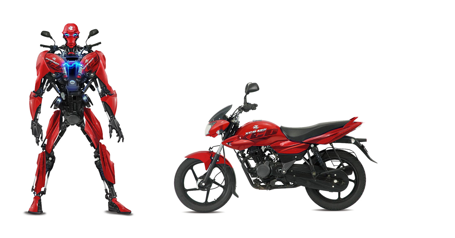 transformer bike robot
