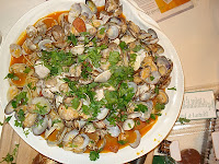 Cooked Manila Clams