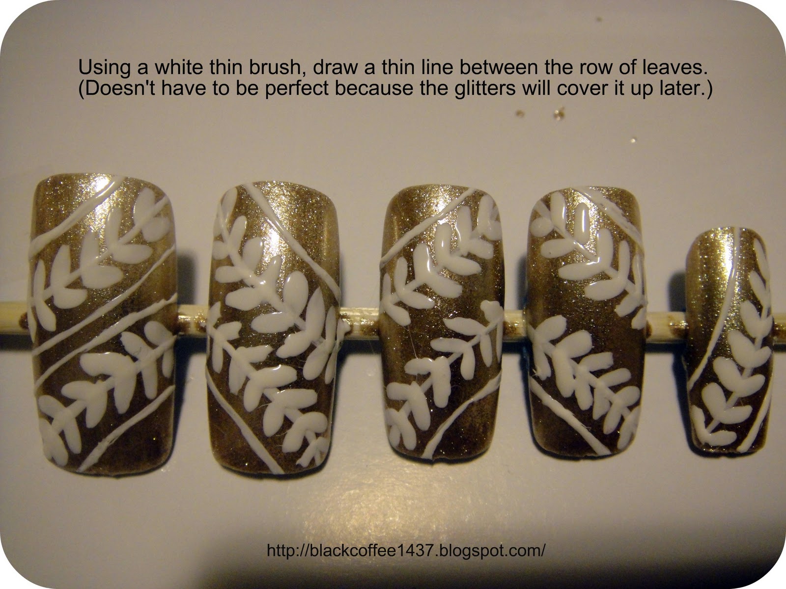 Silence is Loud Requested Greek nail art tutorial