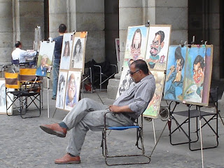 El futuro de los pintores de la Plaza Mayor