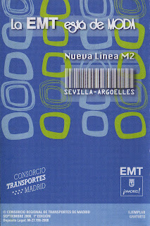 La EMT está de moda. Nueva línea M2 Sevilla-Arguelles