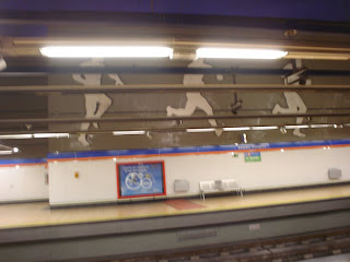 Estadio Olímpico. La estación de Metro de moda.