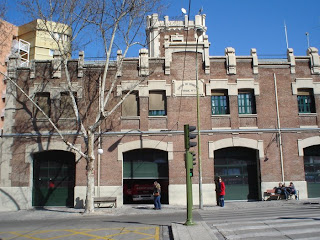 Los bomberos de la Puerta de Toledo
