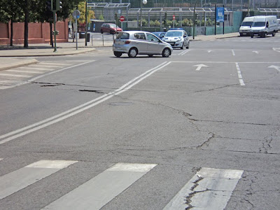 Ciudad Lineal. Ciudad del bache