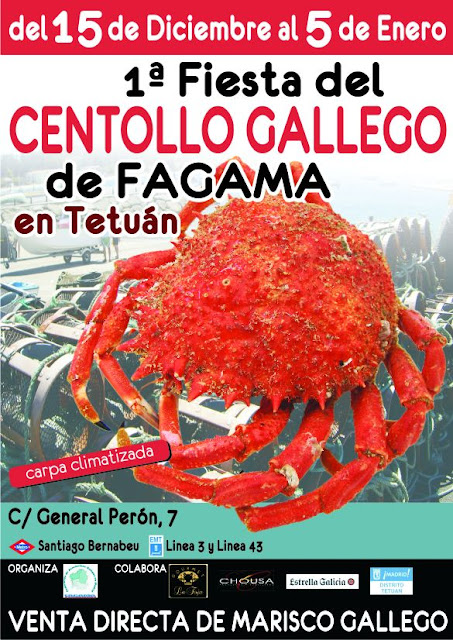 I Fiesta del Centollo Gallego en Tetuán