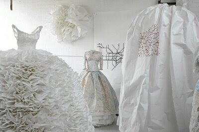 indigoalison: Paper Dresses