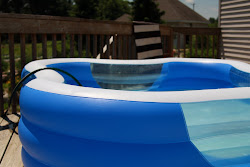 backyard pool inflatable summer fun boys water got opportunity