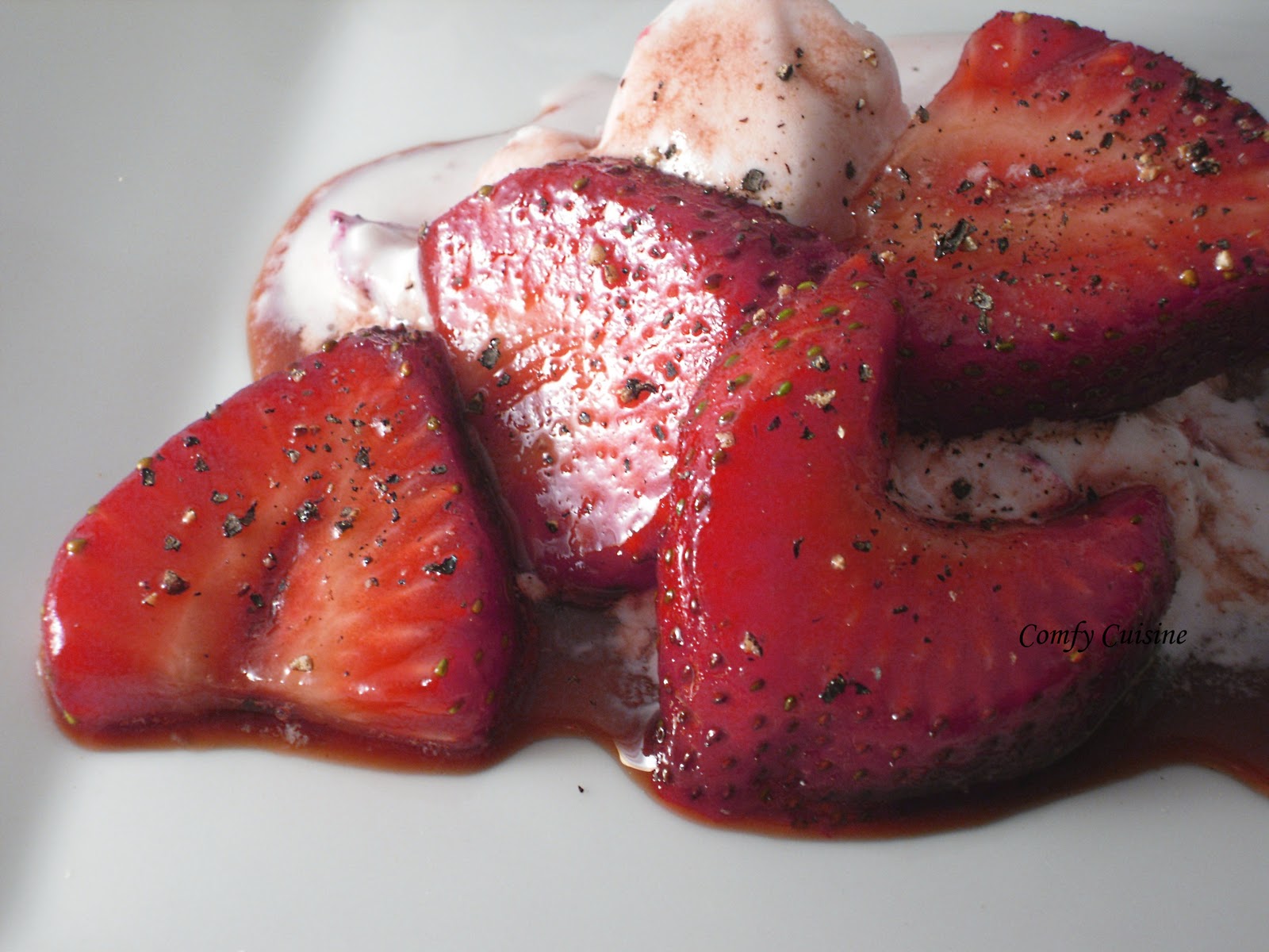 Comfy Cuisine Home Recipes from Family & Friends Balsamic Black